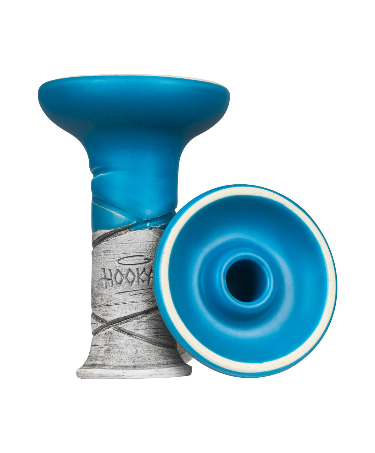 Hookain Lit Lip - Baby Blue Tobacco Bowl