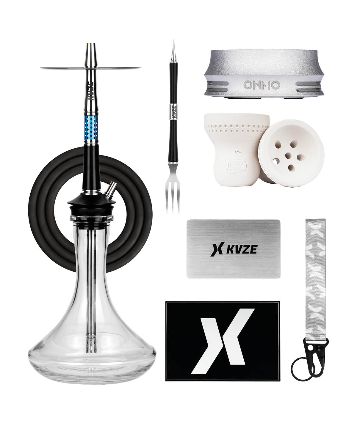 KVZE GRID Cobalt Bundle Shisha