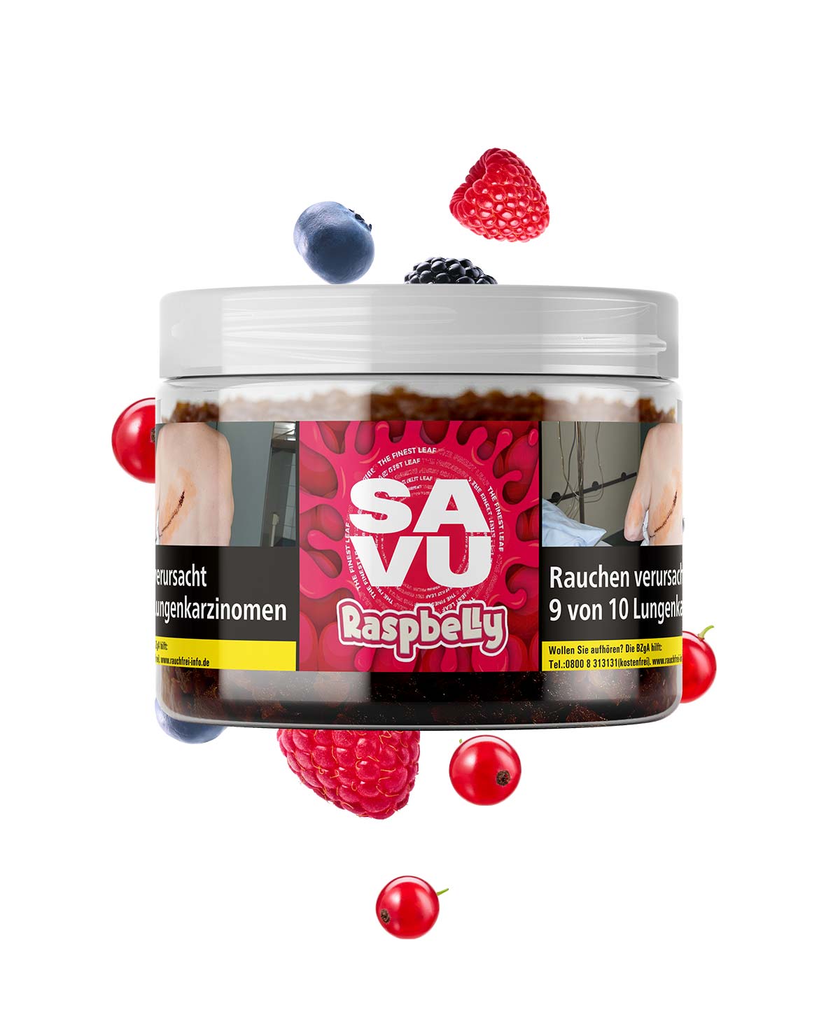Savu Raspbelly 200g Shisha Tabak