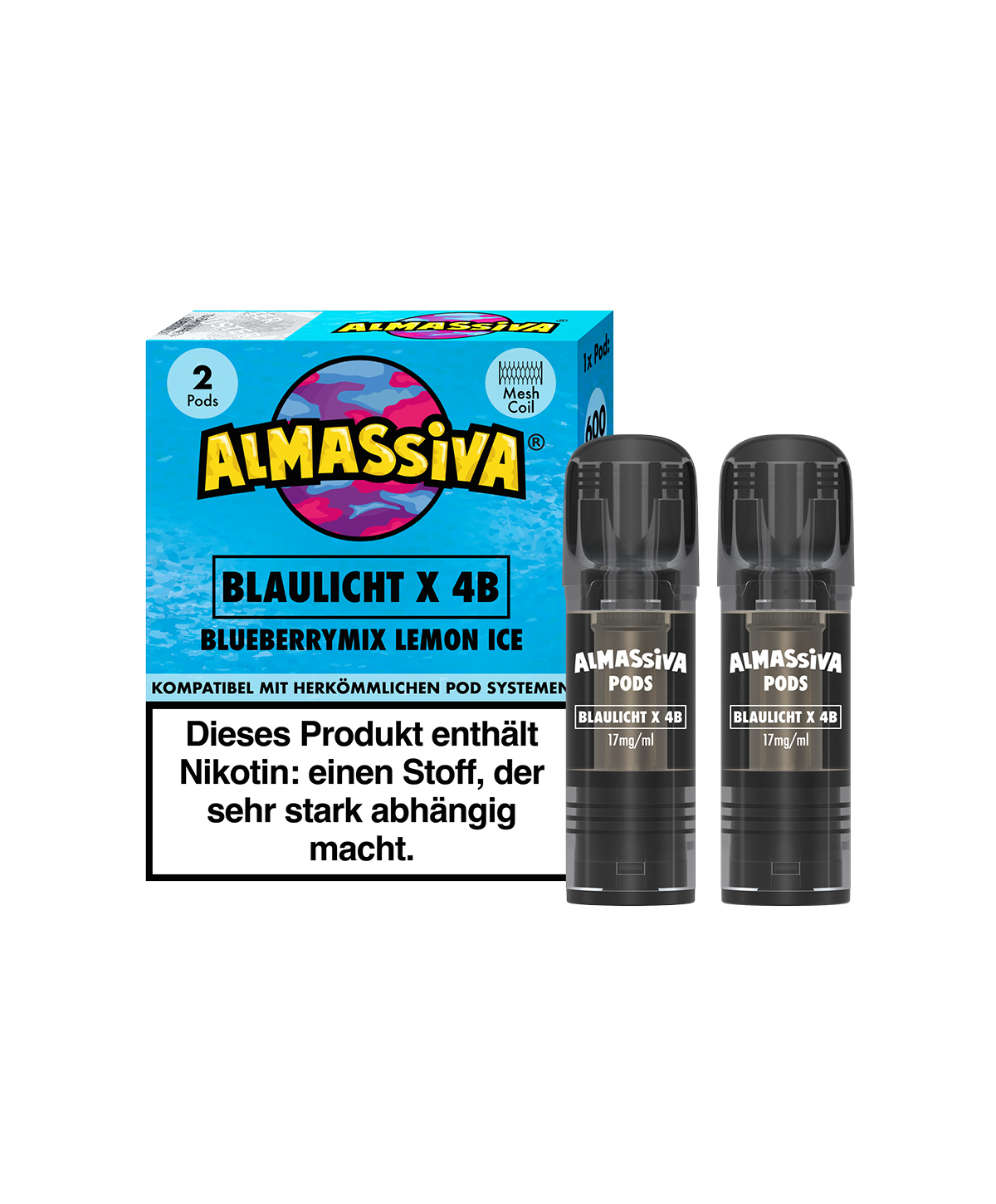 Al Massiva Pod - Blaulicht x 4B 2er Pack