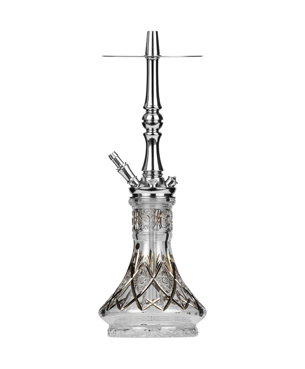 Moze Tradi M - Silver - Caesar Crystal Zahir Hookah
