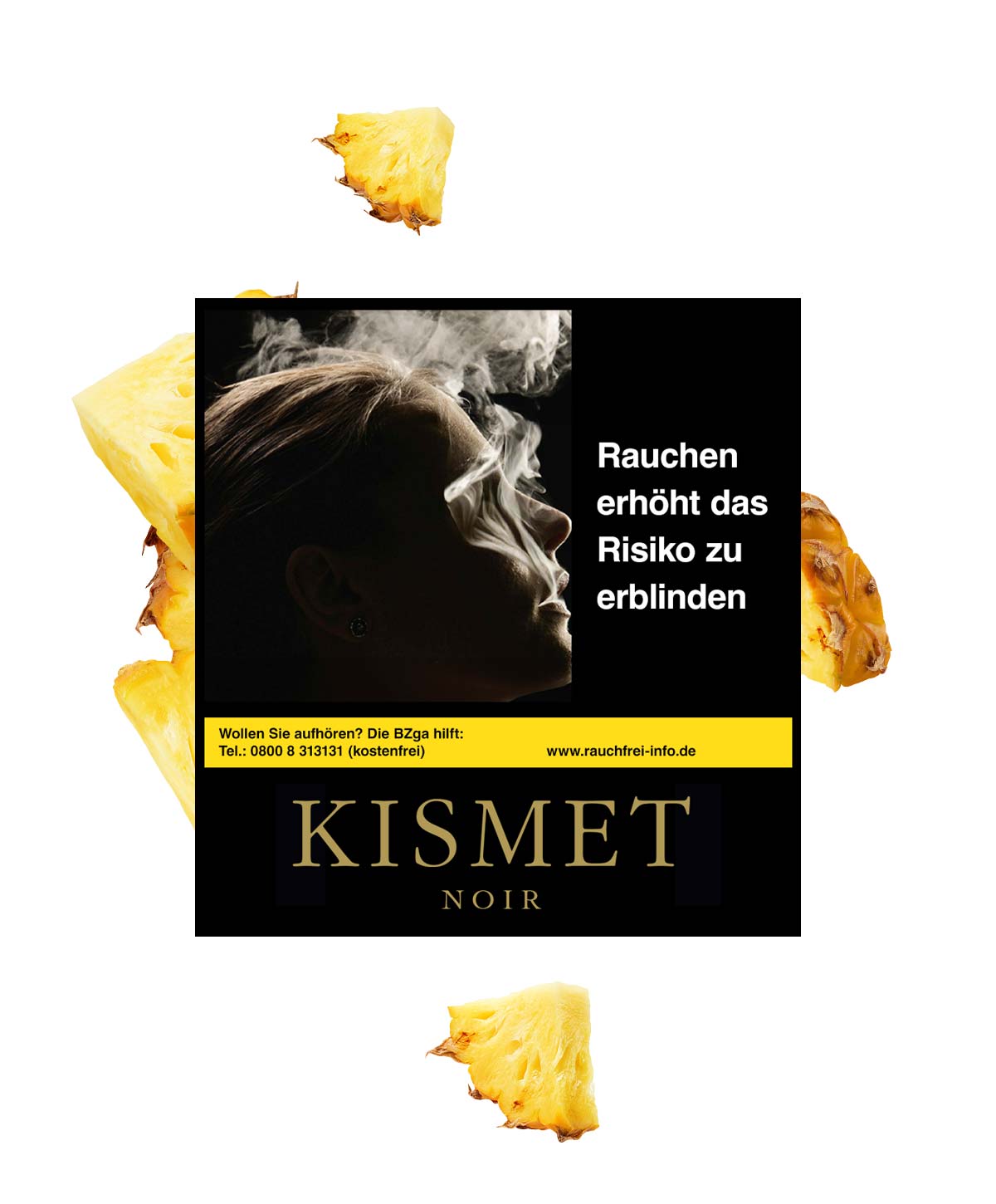 Kismet Black Pineapple 200g Hookah Tobacco