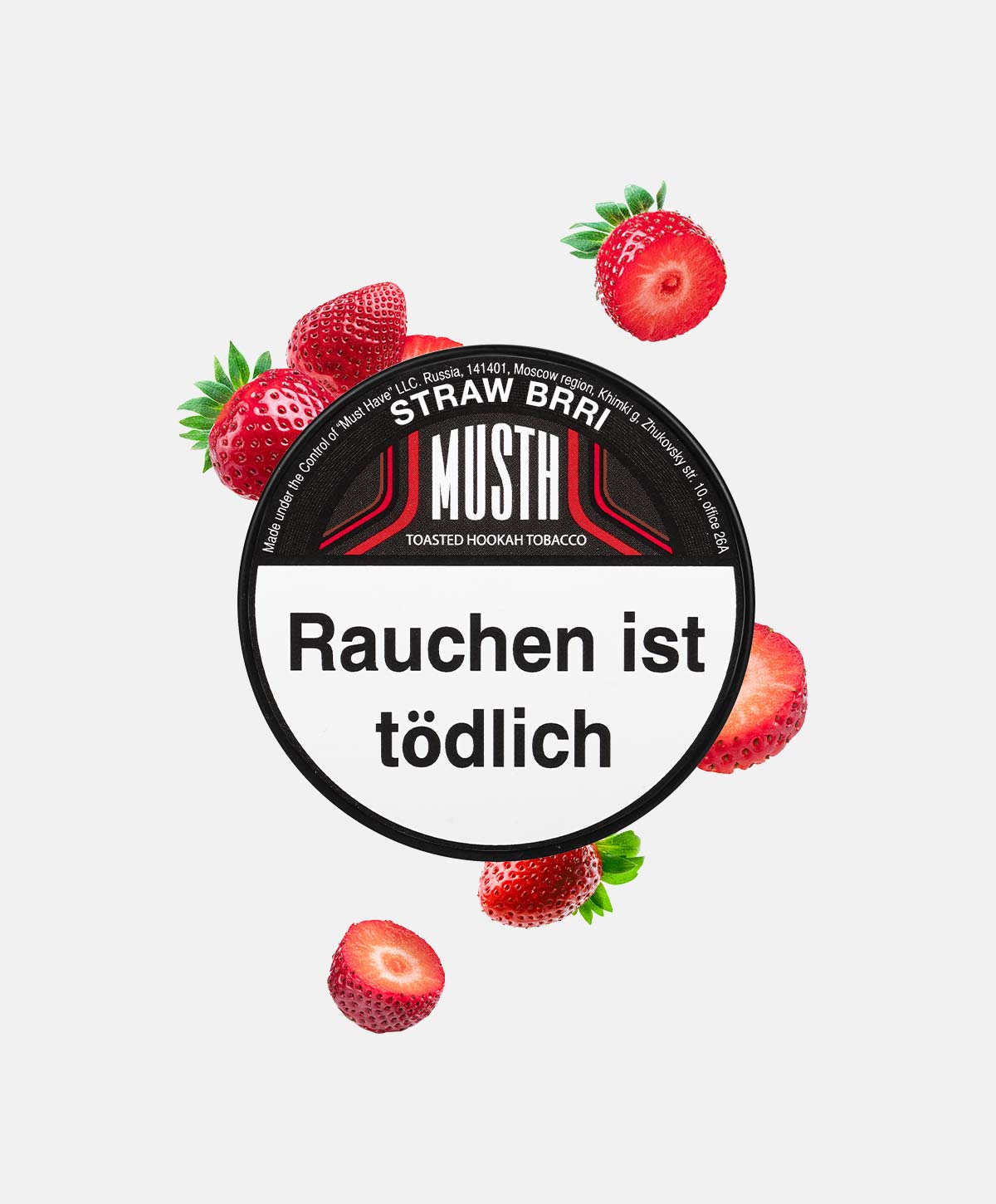 Must H Straw Brri 125g