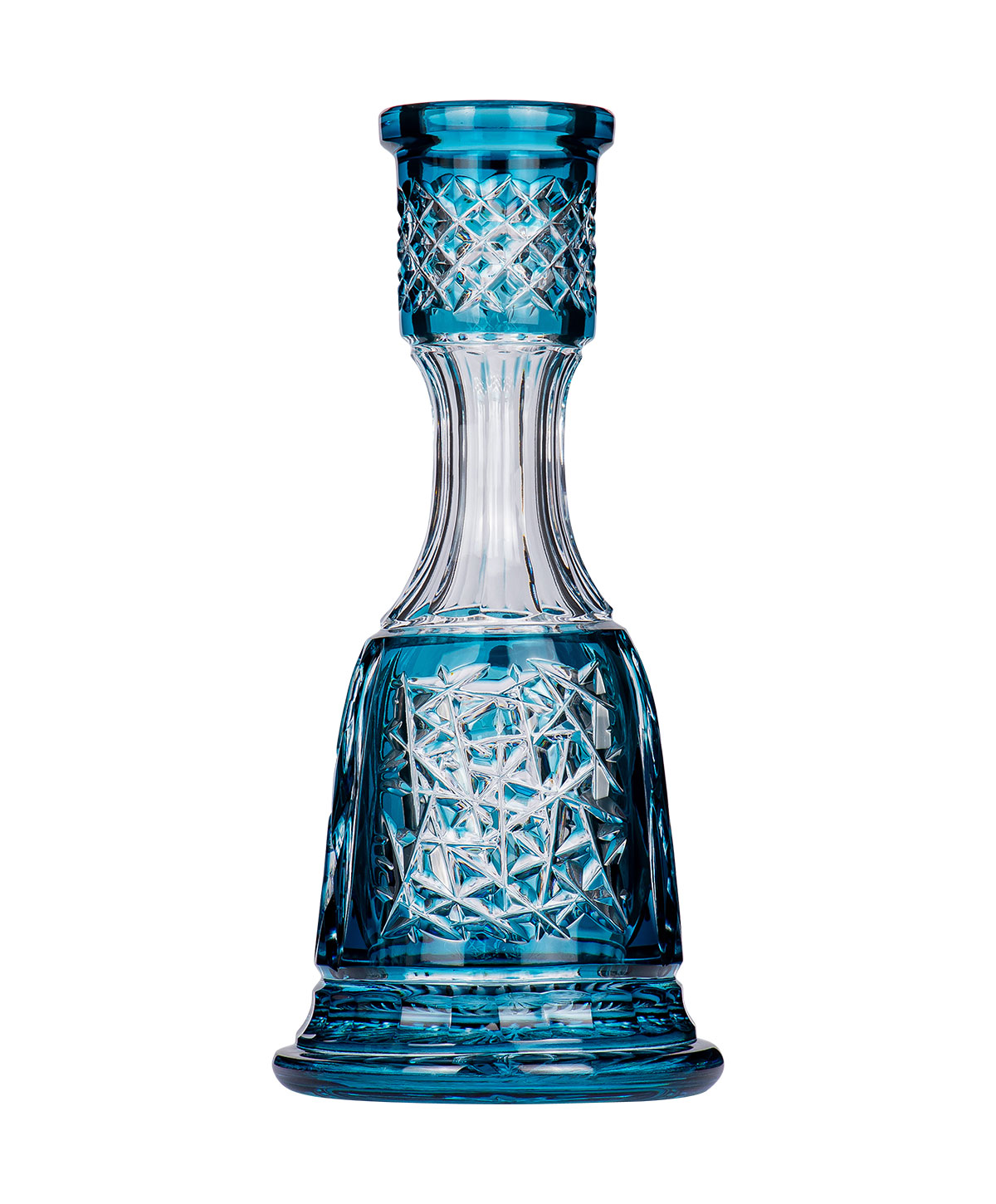 Caesar Crystal Tradi Cut - Blue Shisha Bowl