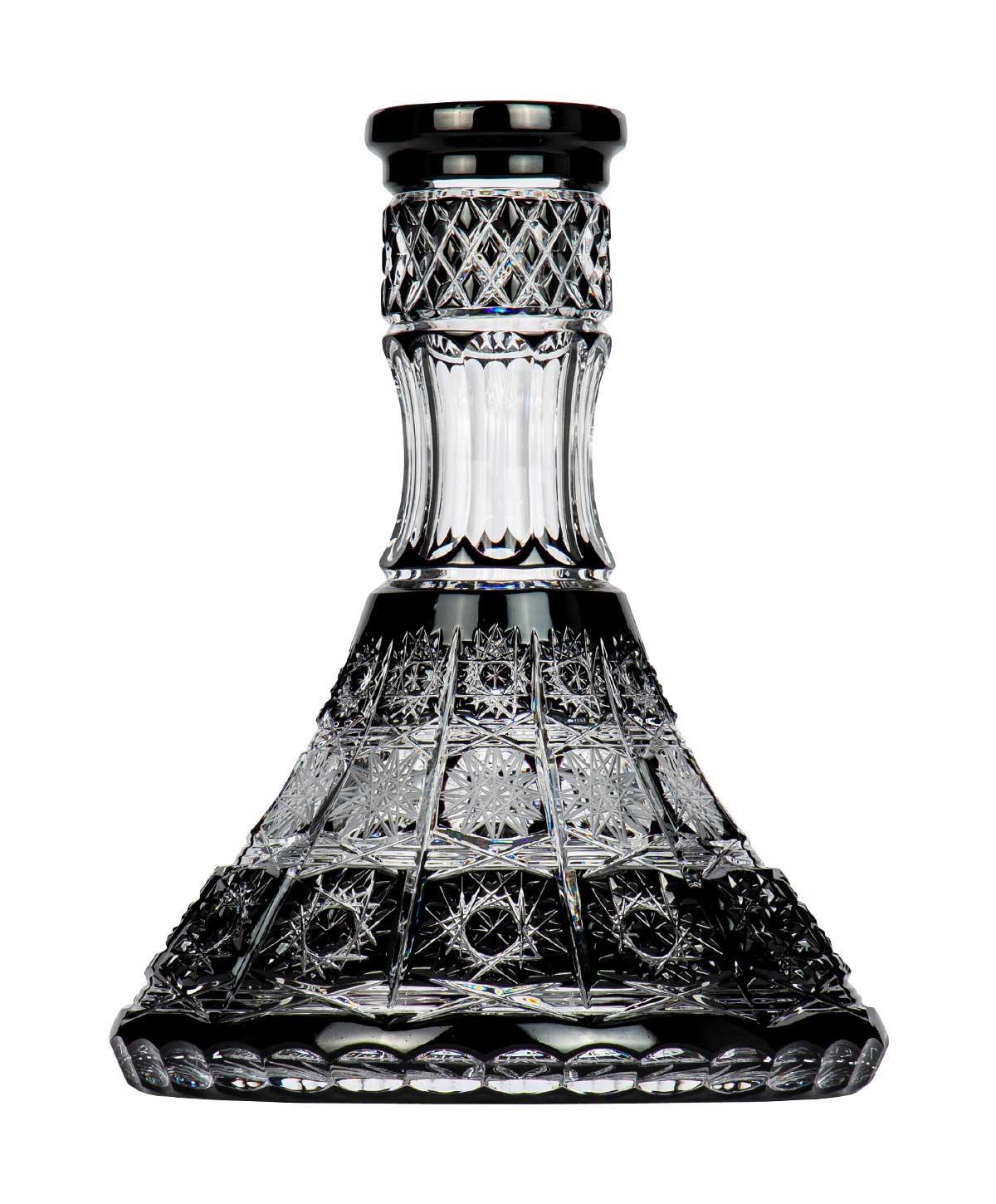 Caesar Crystal Large Cone - PK500 - Black Shisha Bowl Caesar Crystal Large Cone - PK500 - Black Shisha Bowl