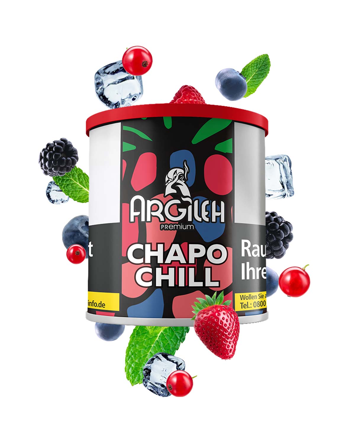 Argileh Chapo Chill 200g Shisha Tabak Argileh Chapo Chill 200g Shisha Tabak