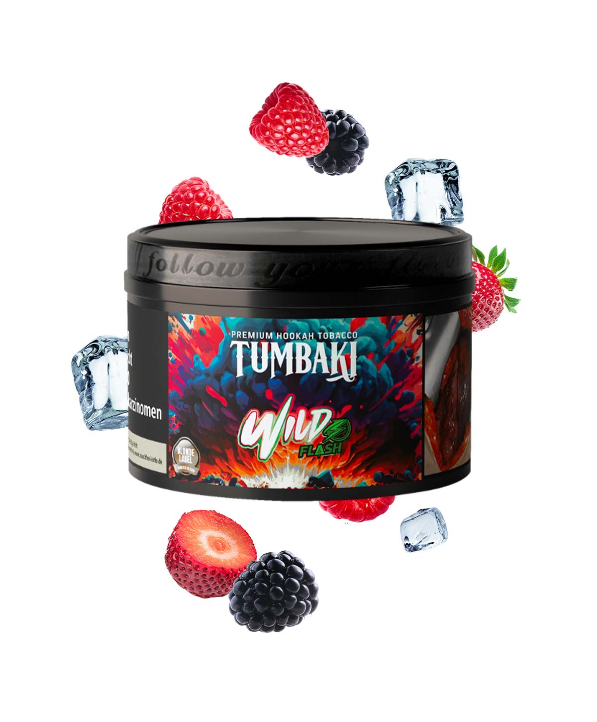 Tumbaki Wild Flash 200g Hookah Tobacco