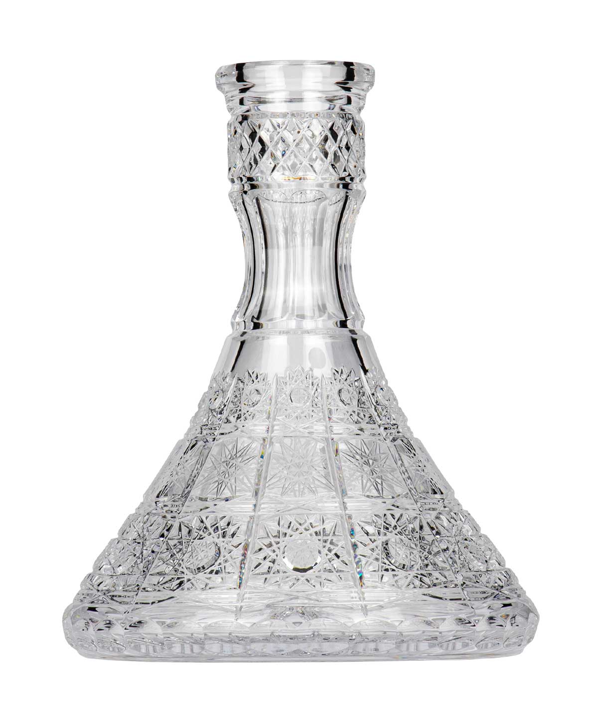 Caesar Crystal Large Cone - PK500 - Clear Hookah Glass Caesar Crystal Large Cone - PK500 - Clear Hookah Glass