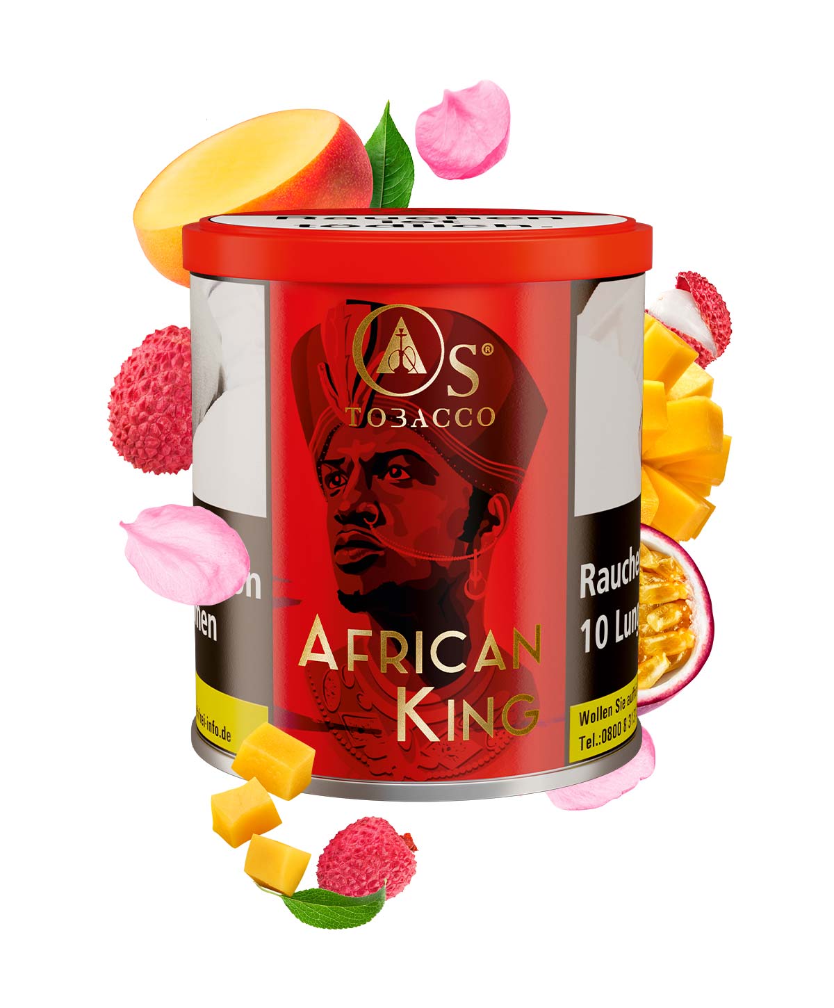 O's Tobacco African King 200g Hookah Tobacco O's Tobacco African King 200g Hookah Tobacco