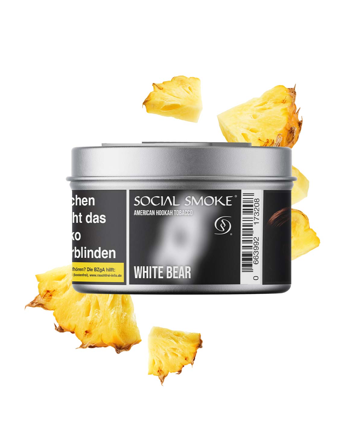Social Smoke White Bear 200g Hookah Tobacco Social Smoke White Bear 200g Hookah Tobacco