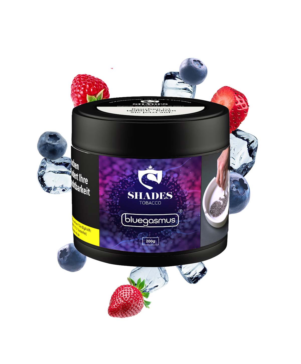 Shades Tobacco Bluegasmus 200g Hookah Tobacco