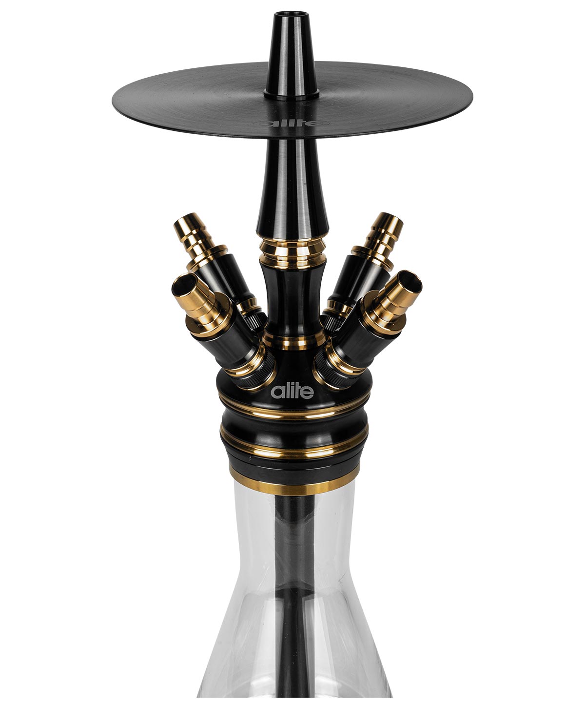 alite Swiss Mini - Squad - Black/Gold Hookah alite Swiss Mini - Squad - Black/Gold Hookah