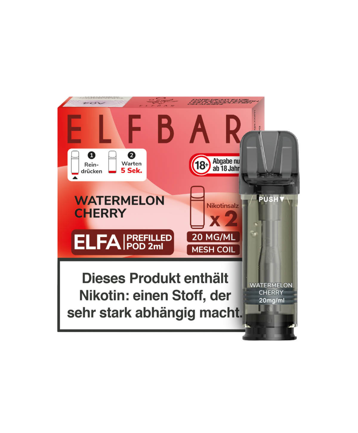 Elfa Pod - Watermelon Cherry 2er Pack