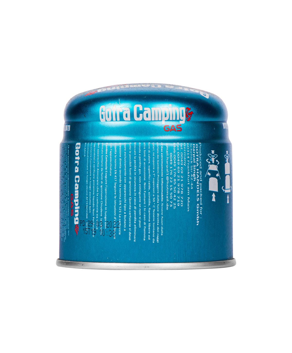 Gotra Camping Gas Canister 190g Gotra Camping Gas Canister 190g