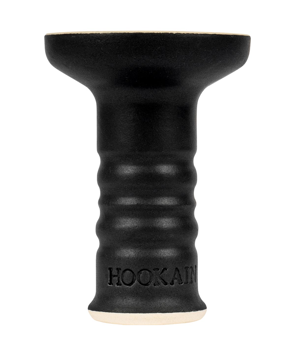 Hookain Lit Lip - Stone Ware All Black Shisha Kopf