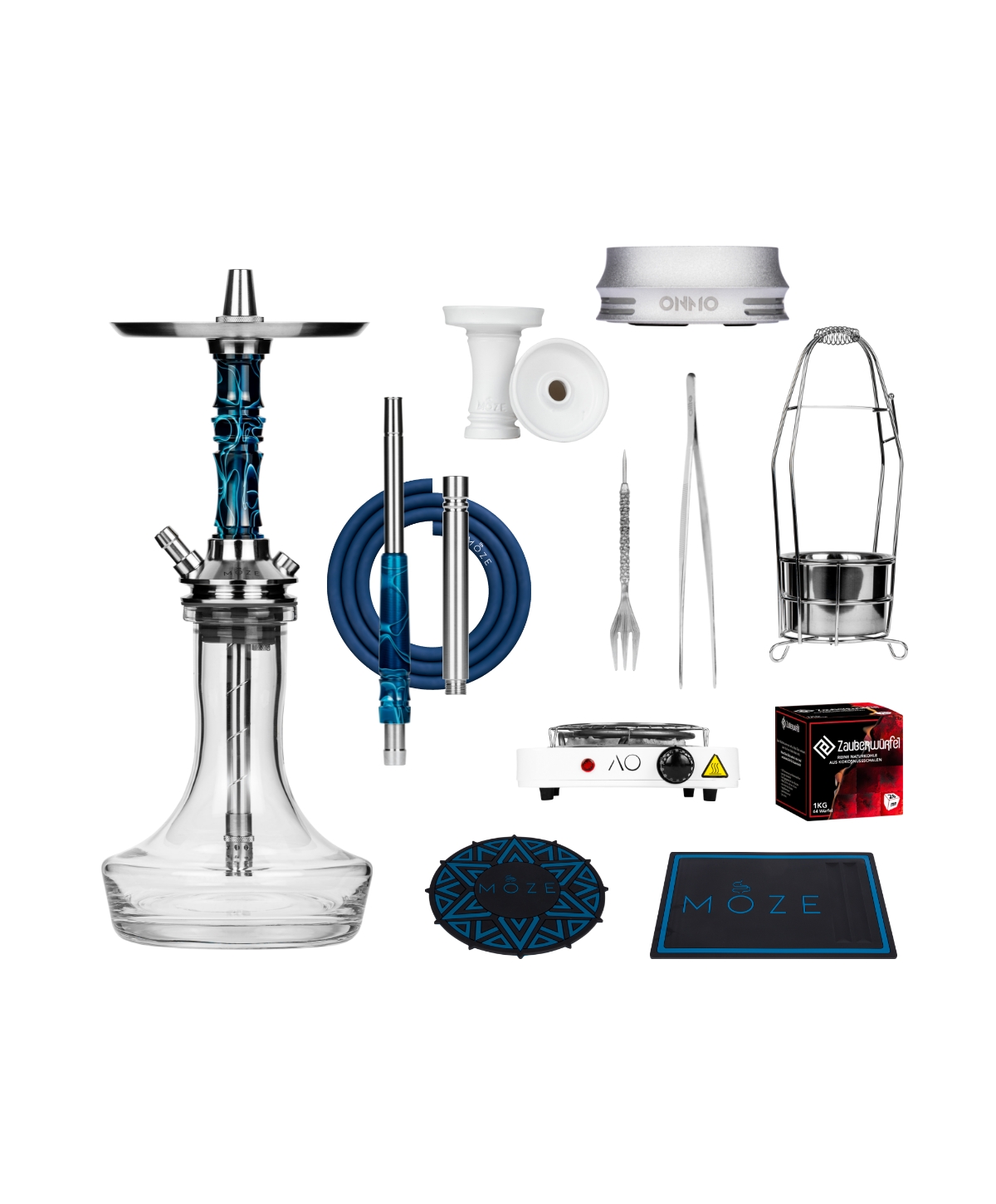 Moze Breeze Pro – Wavy Blue All in One Bundle Moze Breeze Pro – Wavy Blue All in One Bundle