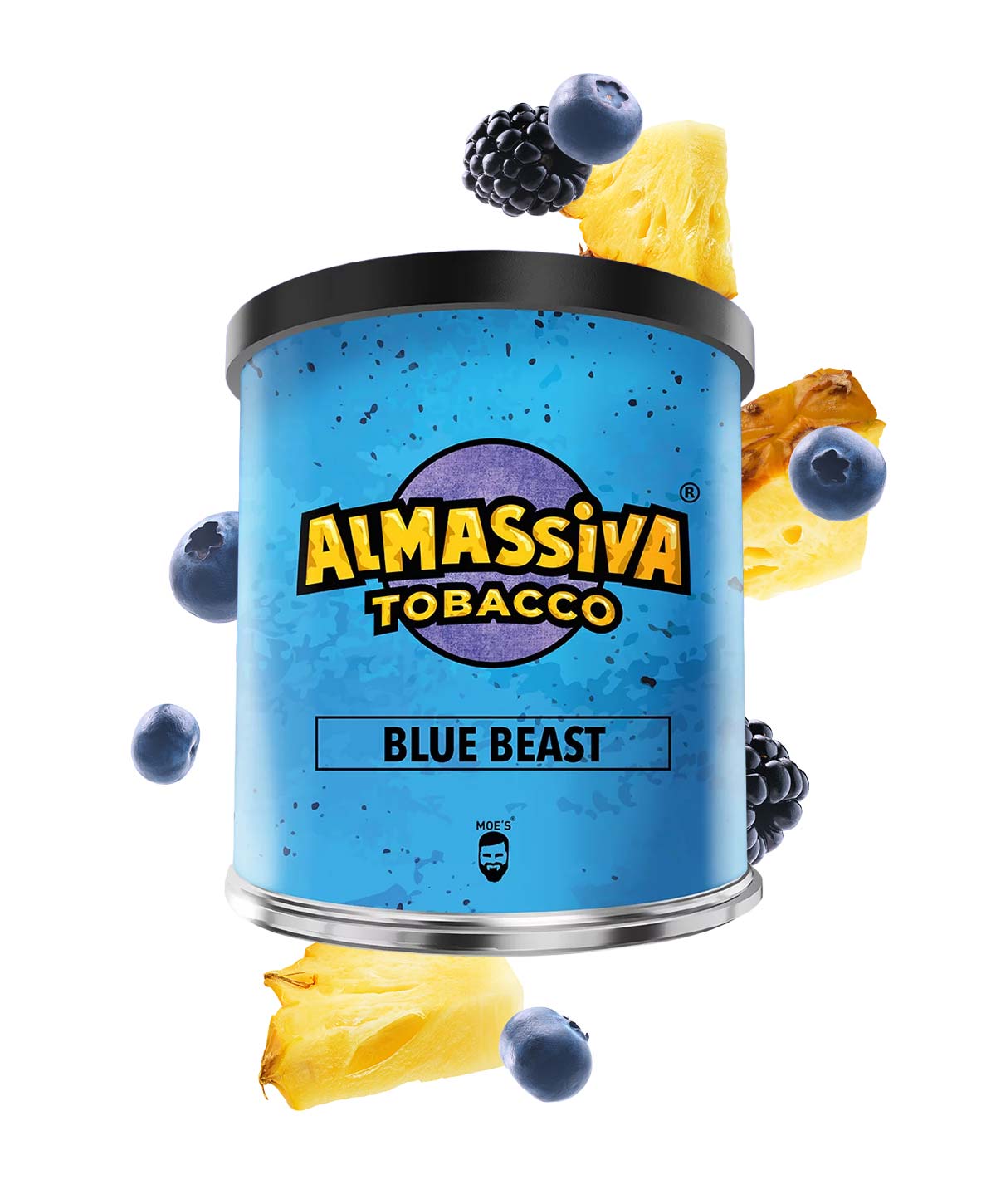 Al Massiva Blue Beast 200g Hookah Tobacco Al Massiva Blue Beast 200g Hookah Tobacco