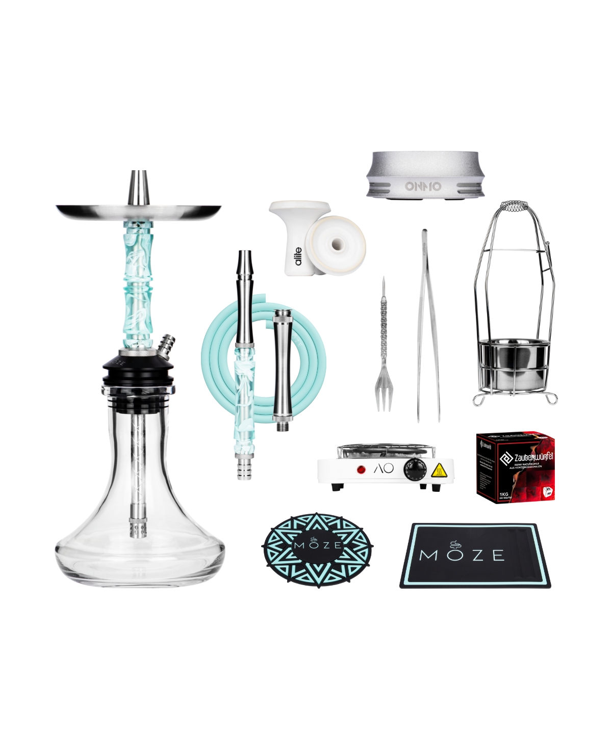 Moze Breeze Two Wavy Mint All in One Bundle Moze Breeze Two Wavy Mint All in One Bundle