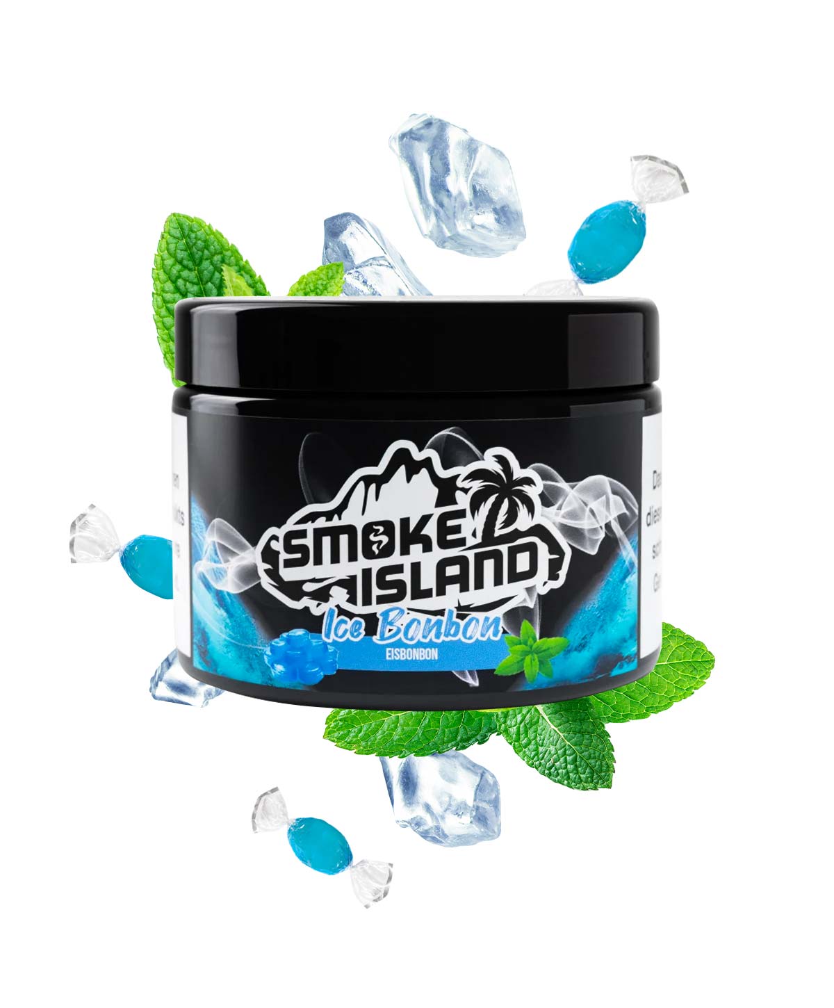 Smoke Island Ice Bonbon 200g Shisha Tabak ohne Nikotin