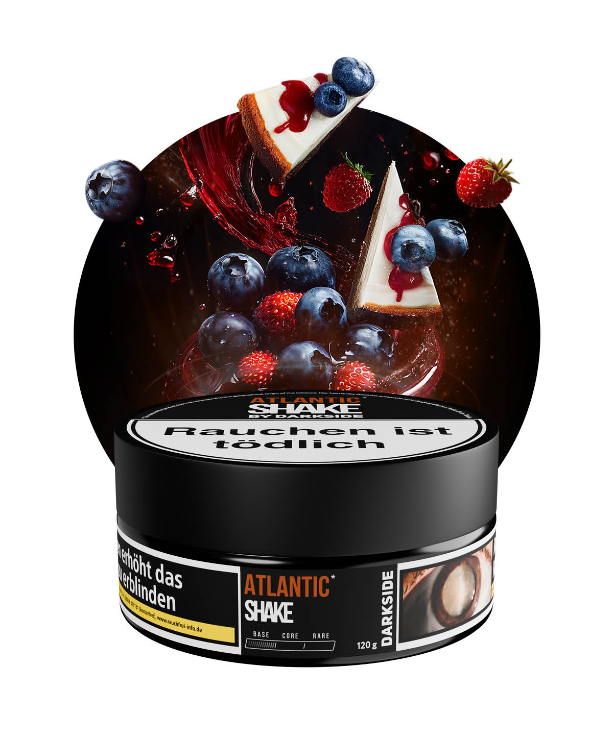 Darkside Atlantic Shake 120g Shisha Tabak Darkside Atlantic Shake 120g Shisha Tabak