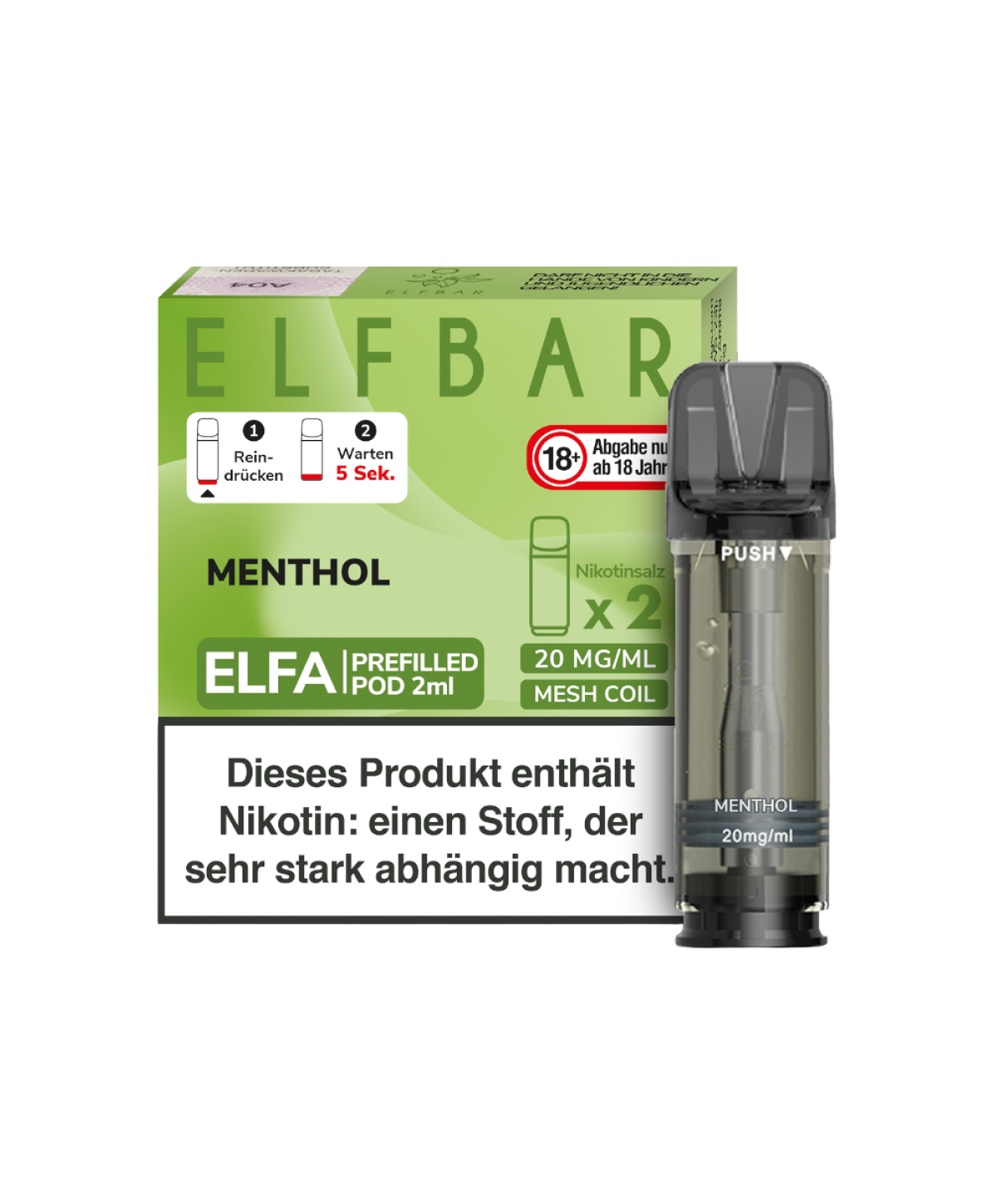 Elfa Pod - Menthol 2er Pack