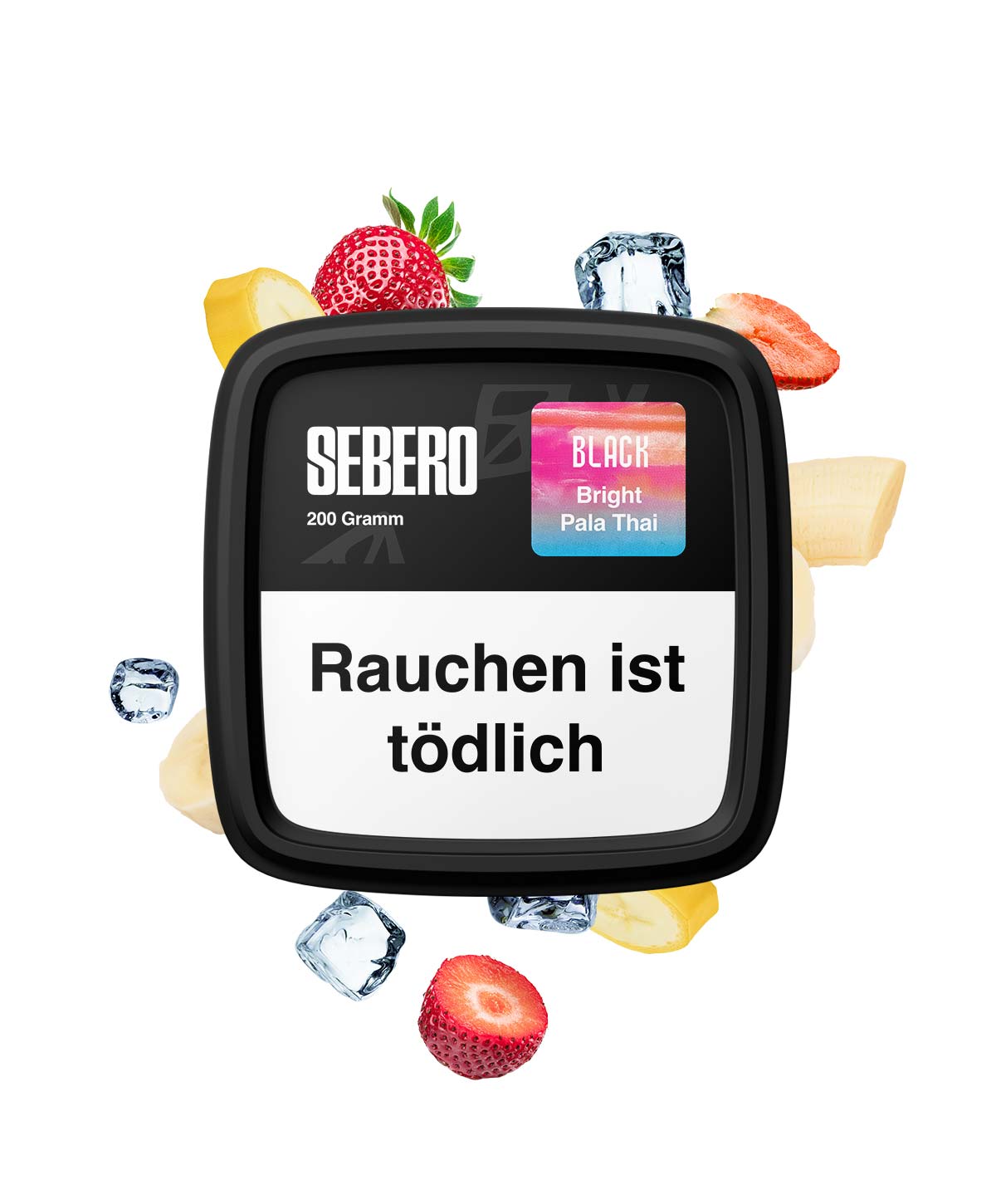 Sebero Black - Bright Pala Thai 200g Hookah tobacco Sebero Black - Bright Pala Thai 200g Hookah tobacco