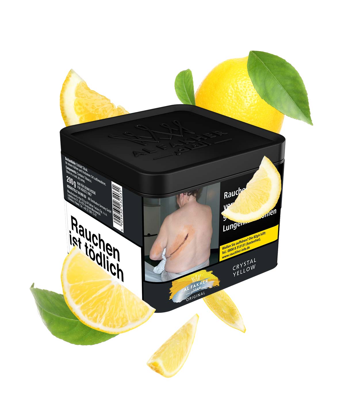 AL FAKHER Yellow 200g Shisha Tabak AL FAKHER Yellow 200g Shisha Tabak