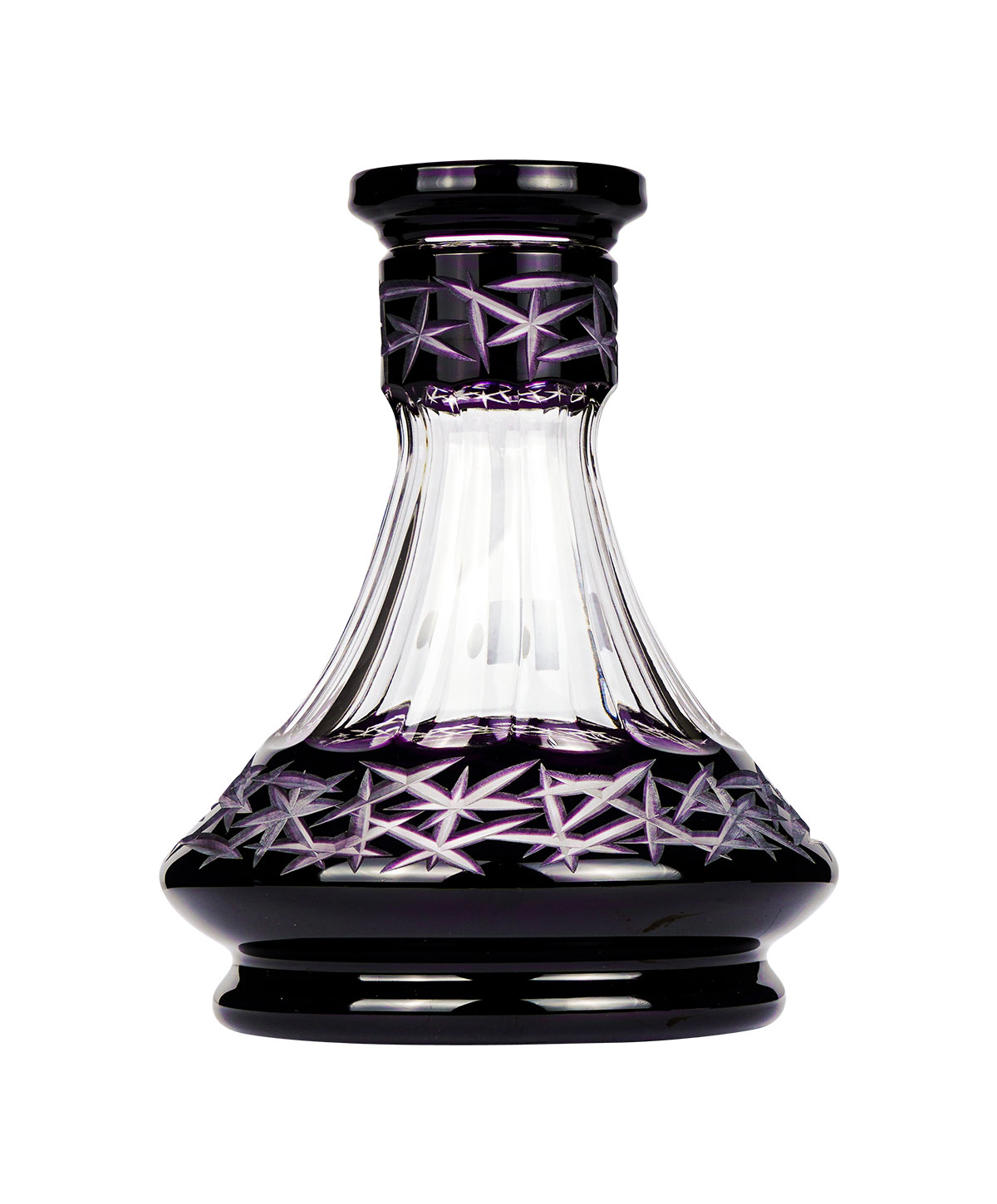 Moze Exclusive Glass Ufo Mini - Purple Hookah Glass