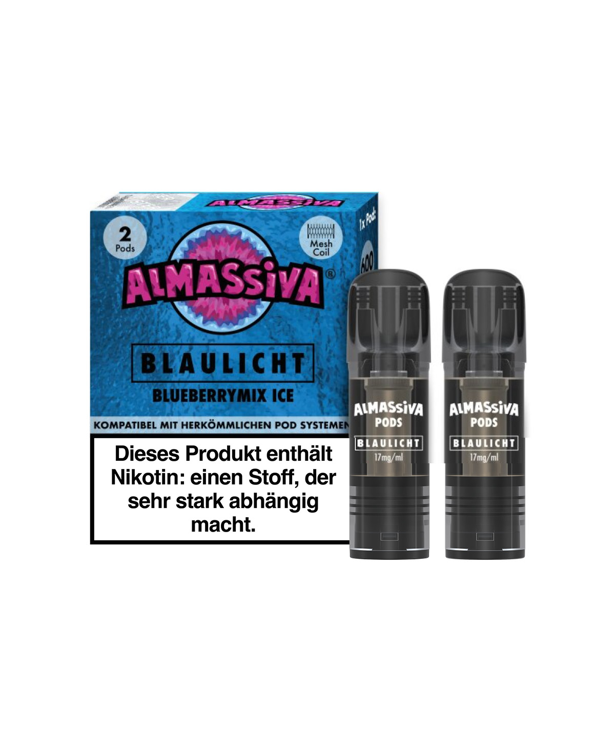Al Massiva Pod - Blaulicht 2er Pack Al Massiva Pod - Blaulicht 2er Pack