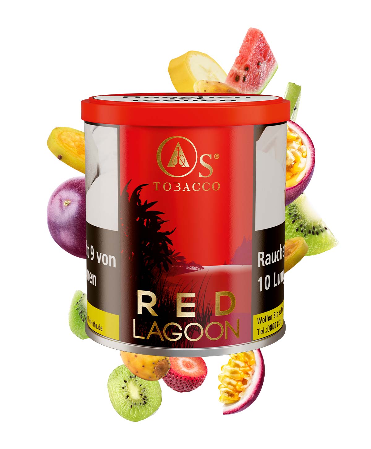 O's Tobacco Red Lagoon 200g Shisha Tabak