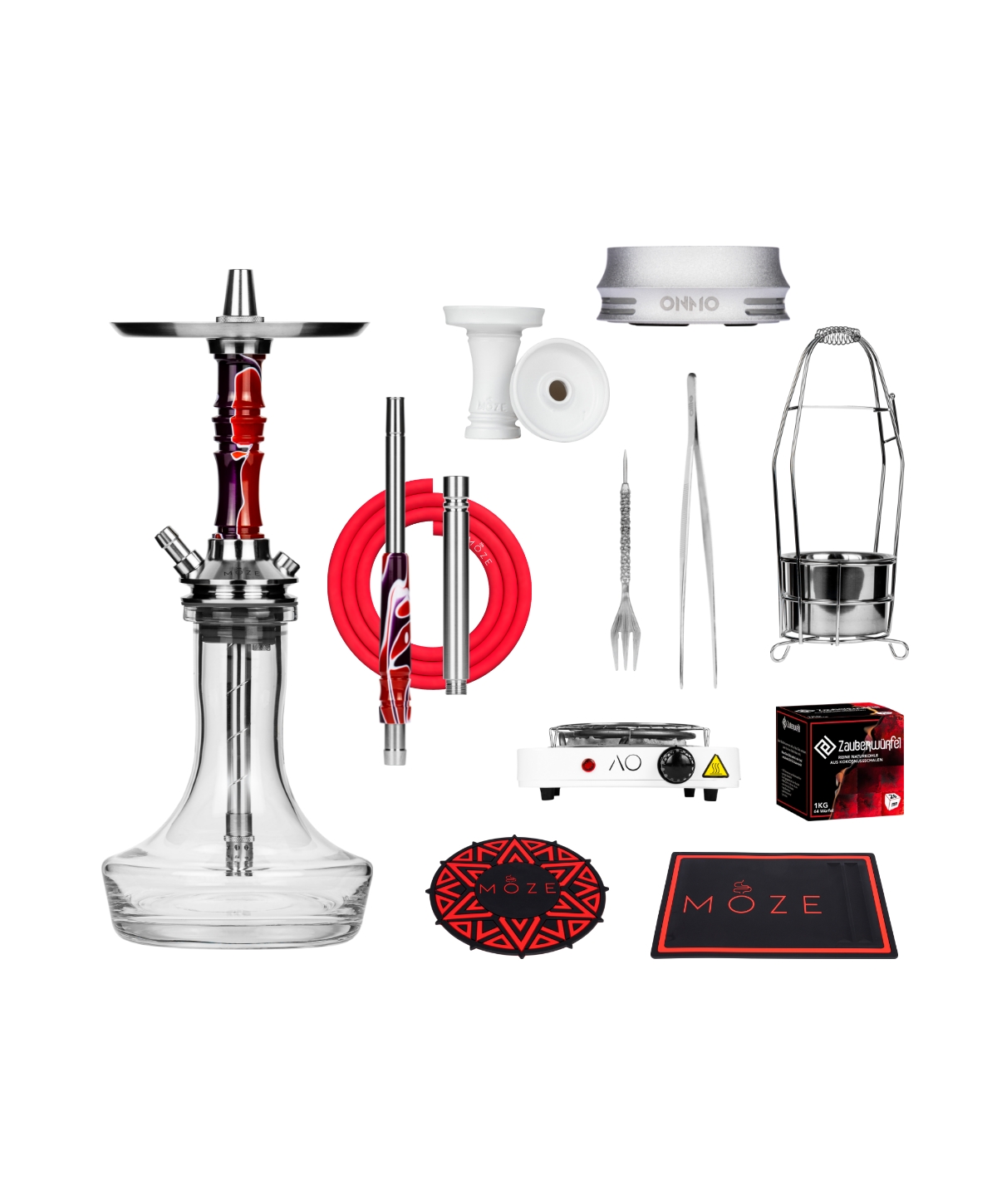 Moze Breeze Pro - Candy Line Red/Purple All in One Bundle Moze Breeze Pro - Candy Line Red/Purple All in One Bundle