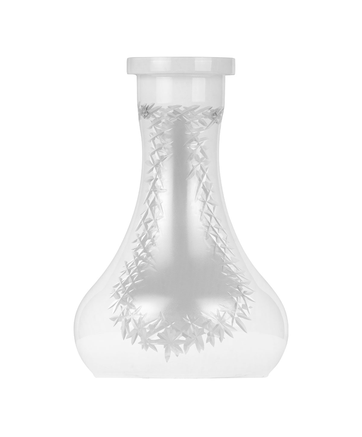Dash Uovo - Mini - White Hookah Glass Dash Uovo - Mini - White Hookah Glass