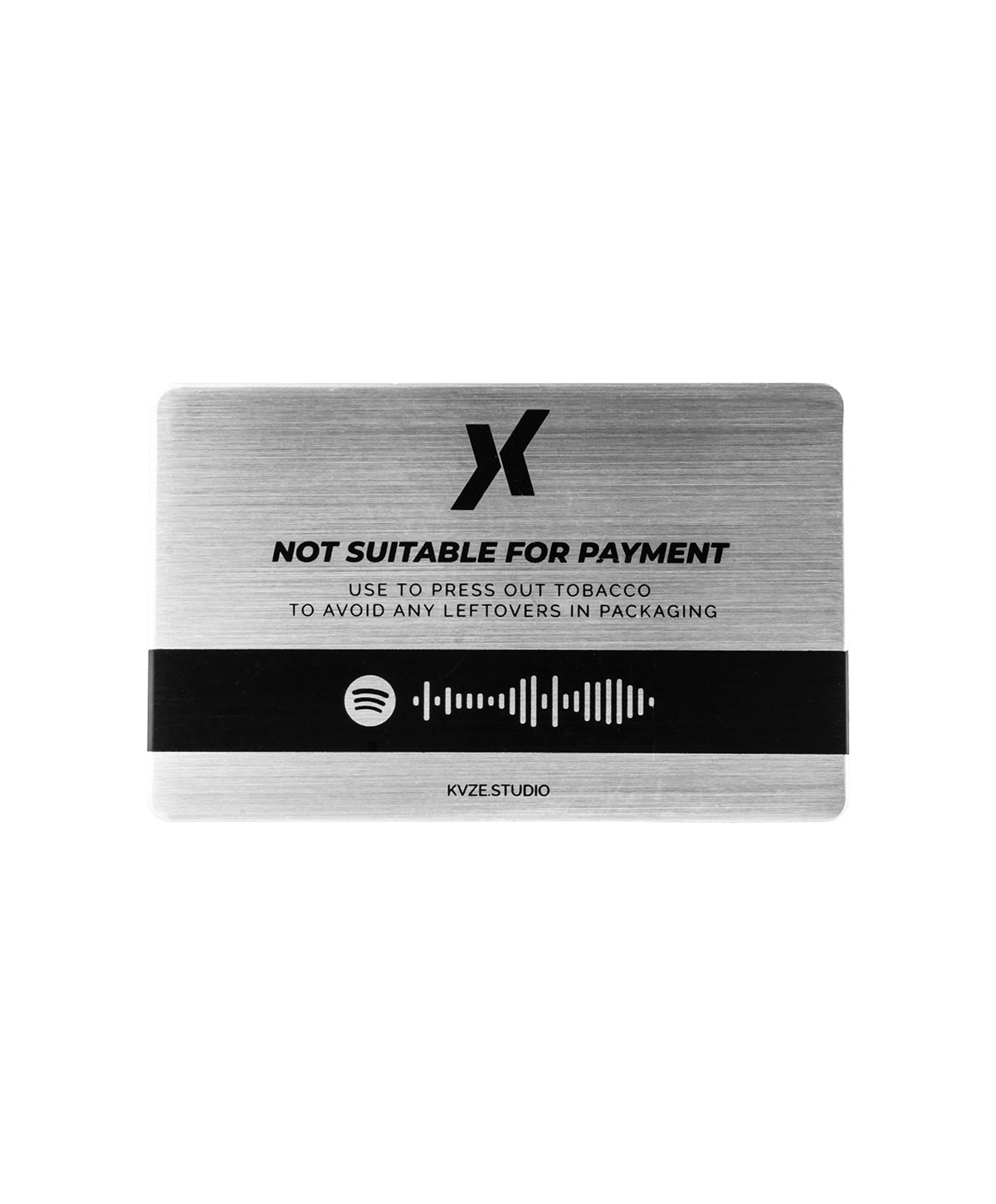 KVZE Scraper - Stainless Steel