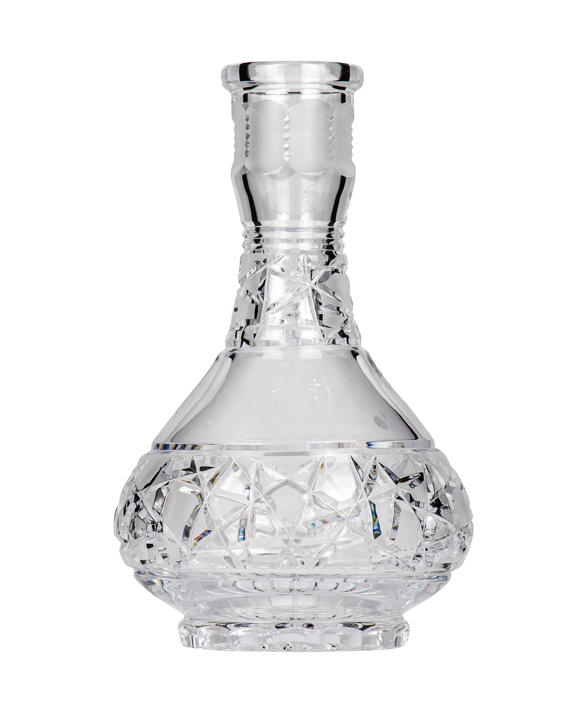 Caesar Crystal Large Drop - Mars - Clear Hookah Glass Caesar Crystal Large Drop - Mars - Clear Hookah Glass