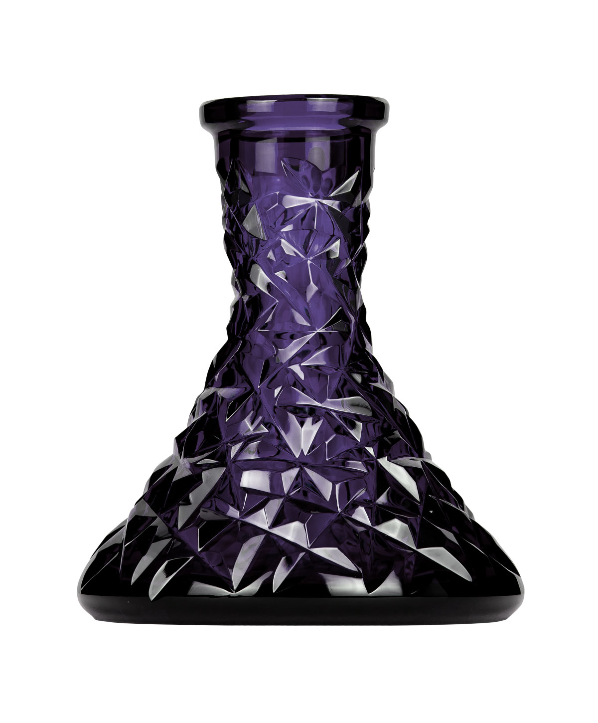 Caesar Crystal Small Cone - Rock - Amethyst Shisha Bowl