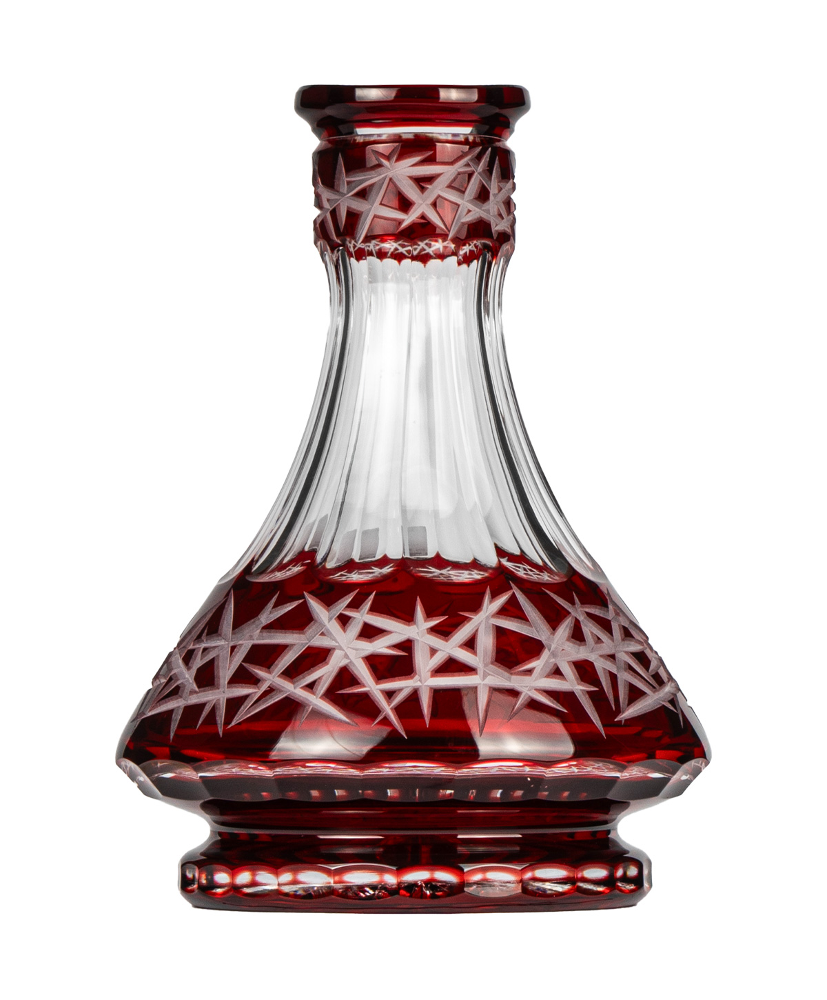 Caesar Crystal Large Ufo - Red Hookah Glass Variation: Red
