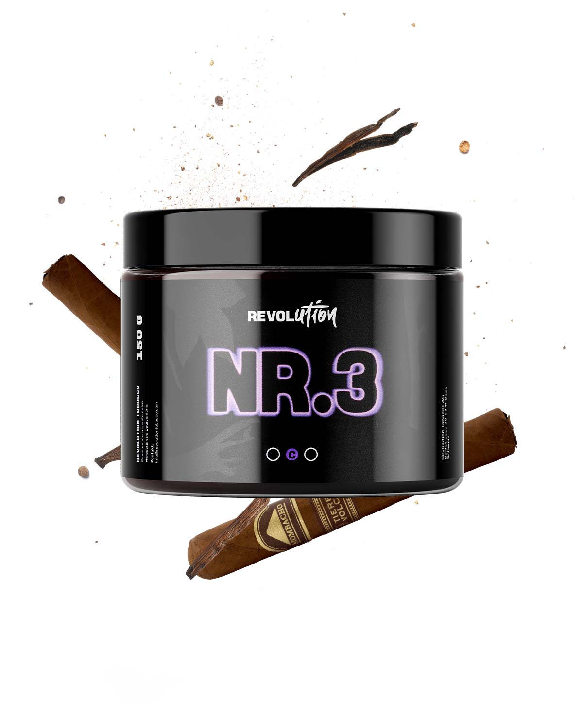 Revolution Nr. 3 150g Hookah Tobacco