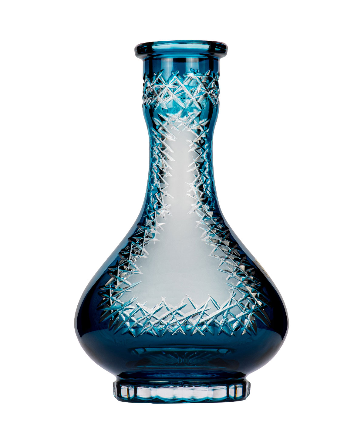 Caesar Crystal Large Drop - Frozen V - Blue Shisha Bowl Caesar Crystal Large Drop - Frozen V - Blue Shisha Bowl