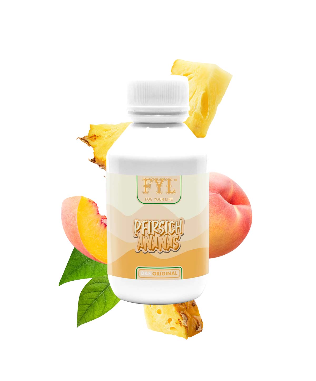 Fog Your Life Aromashot Pfirsich Ananas - 25ml Shisha Tabak