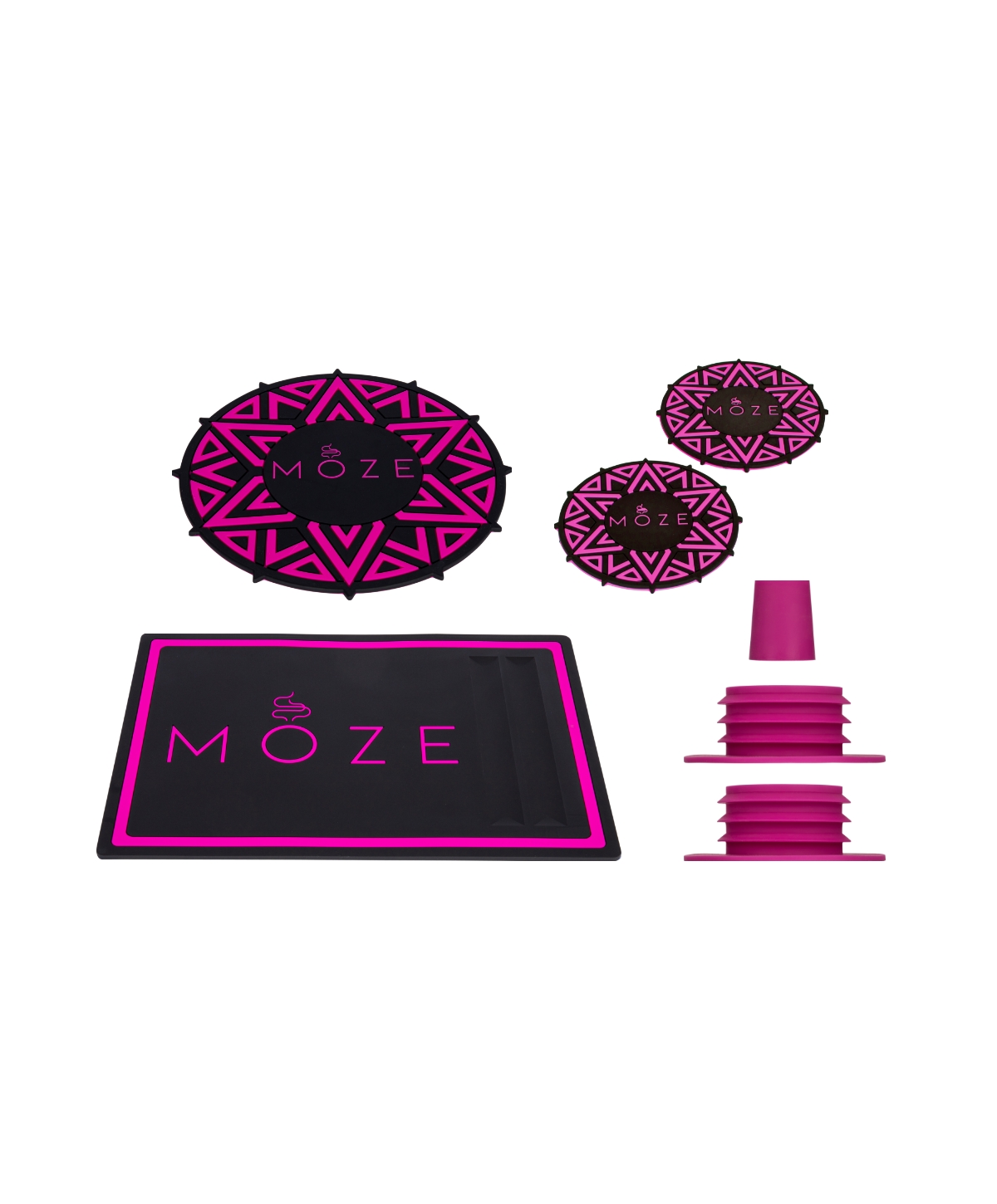 Moze Mini Coaster Set - Purple