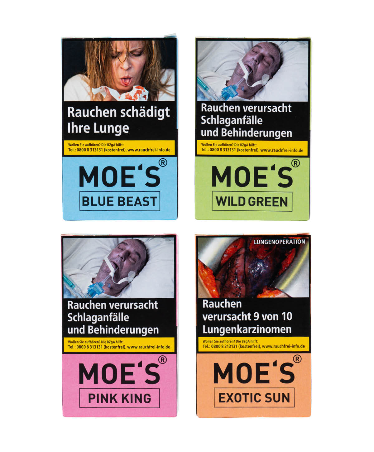 MOE`s Probierpaket 4er