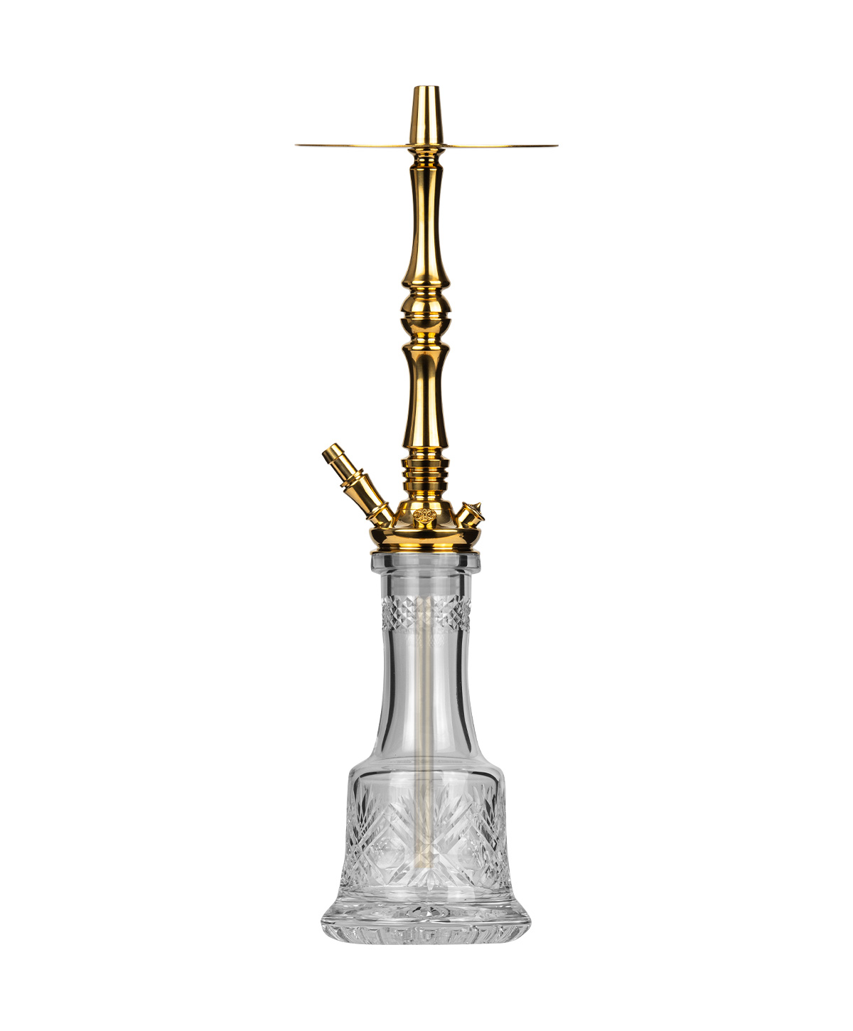 Moze Tradi L - Gold - Cut Glass Hookah