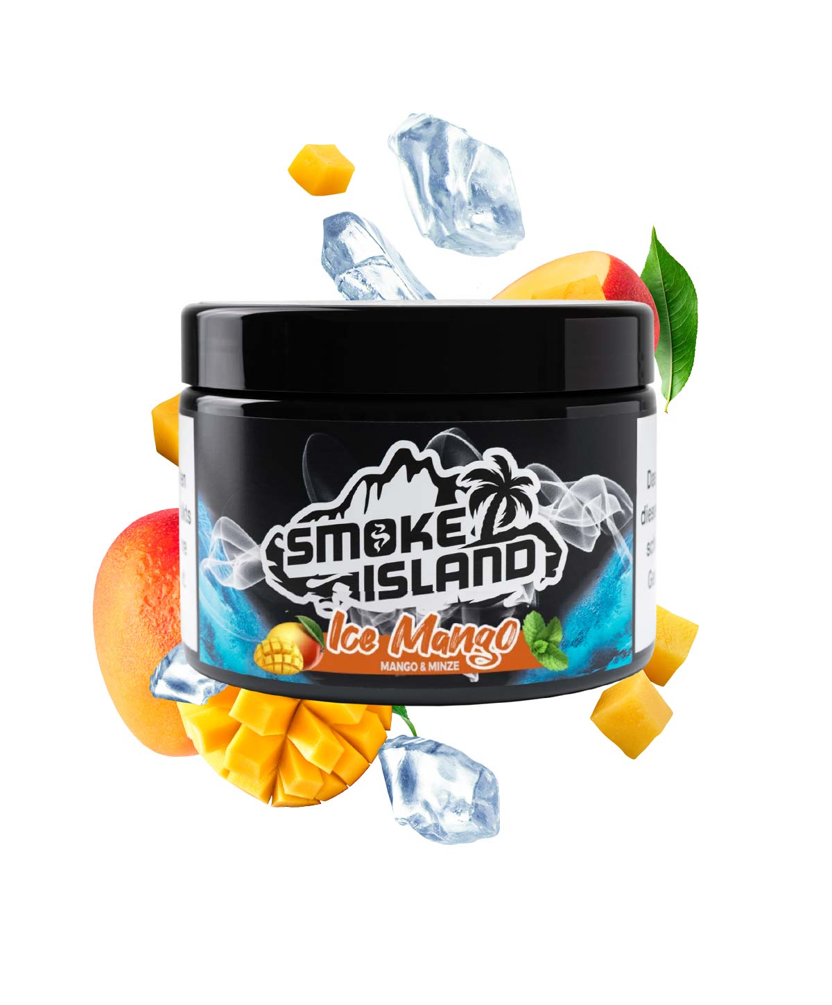 Smoke Island Ice Mango 200g Hookah tobacco without nicotine Smoke Island Ice Mango 200g Hookah tobacco without nicotine