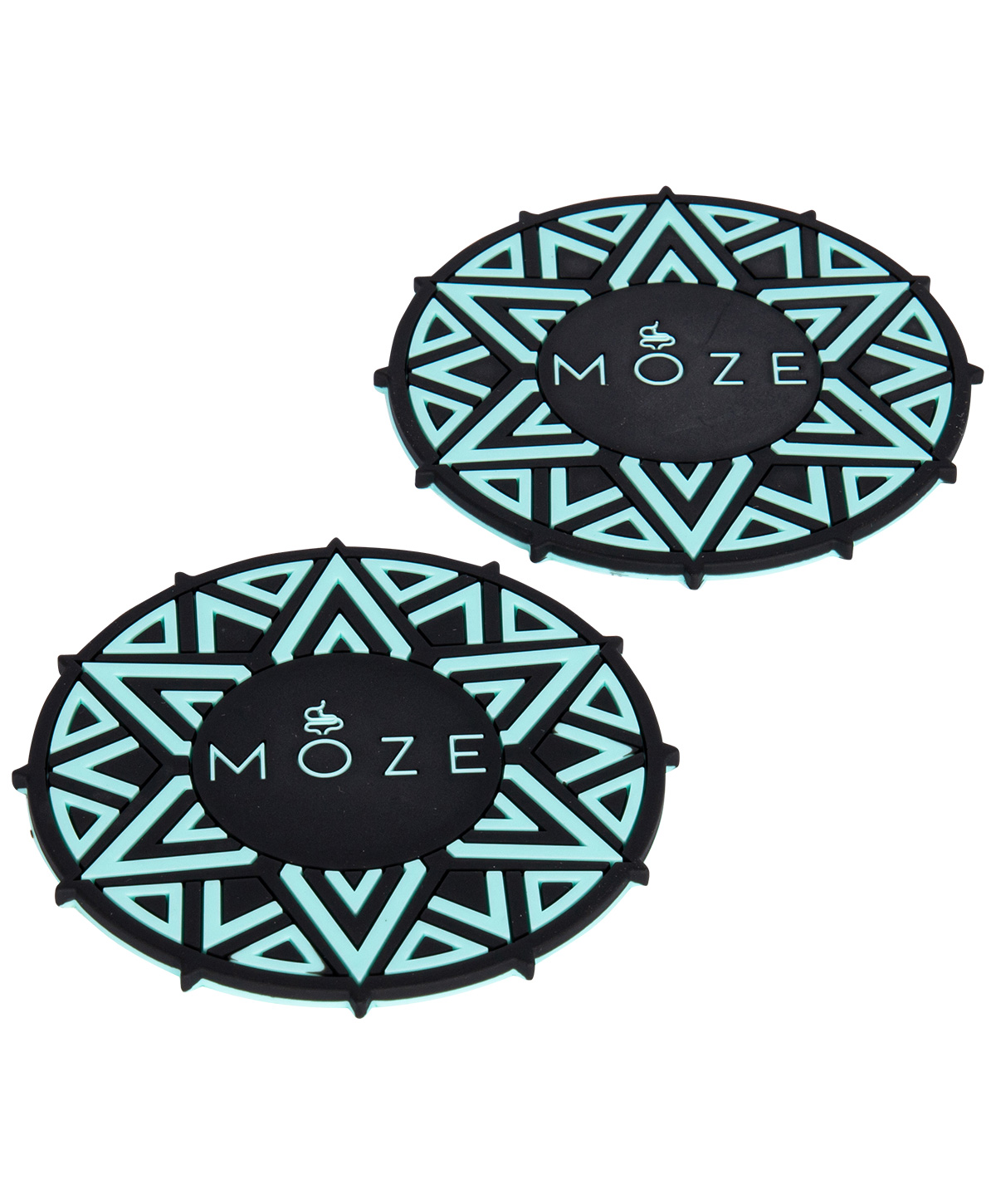 Moze Drinking glass coaster (2er Set) - Mint