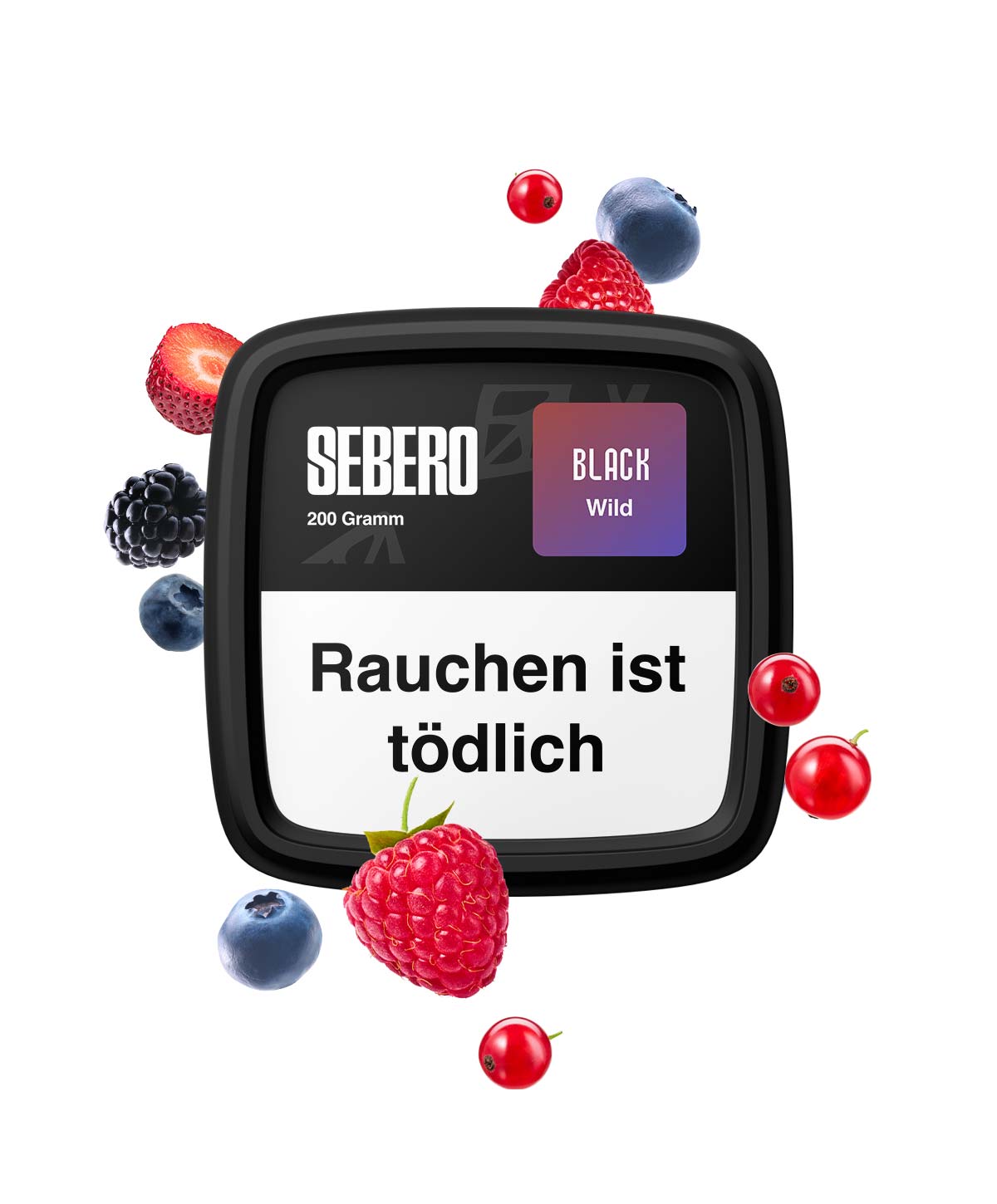 Sebero Black - Wild 200g Hookah Tobacco Sebero Black - Wild 200g Hookah Tobacco