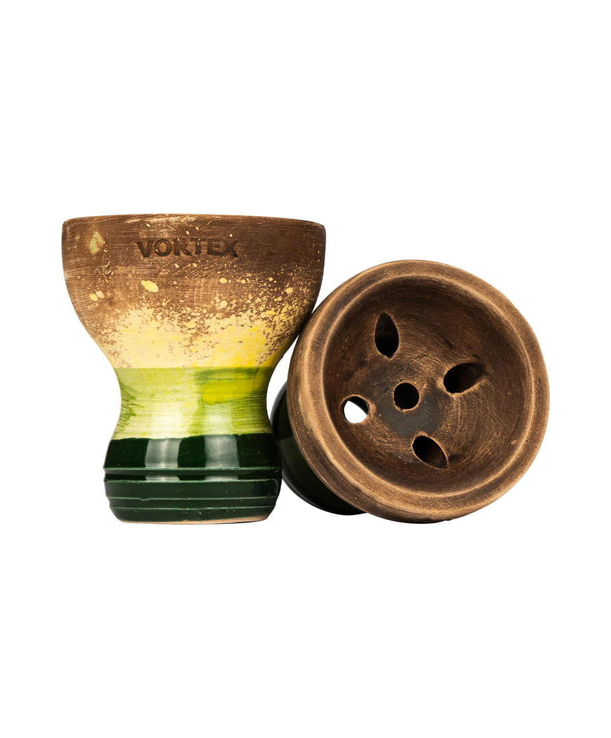 Vortex Turkish Bowl - Green Tobacco Bowl