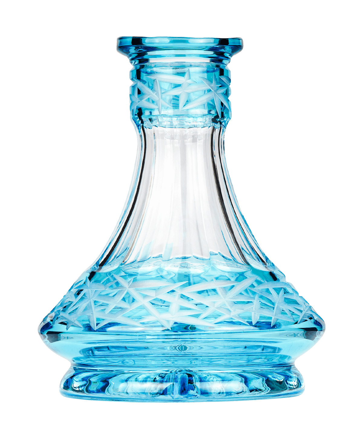 Caesar Crystal Small Ufo - Turqouise Hookah Glass Caesar Crystal Small Ufo - Turqouise Hookah Glass