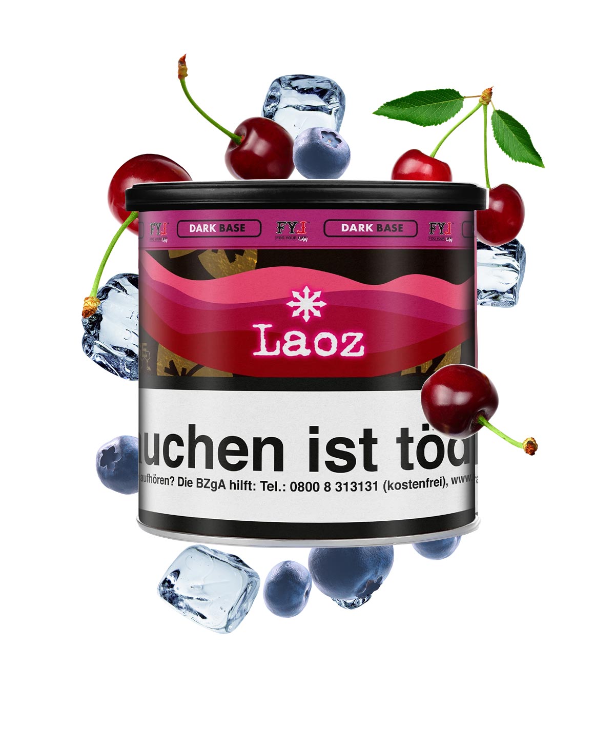 Fog Your Law Dark - Laoz 65g Shisha Pfeifentabak