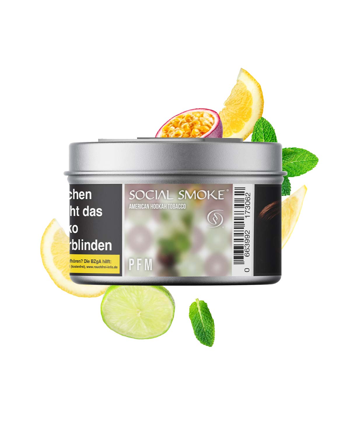 Social Smoke P F M 200g Hookah Tobacco