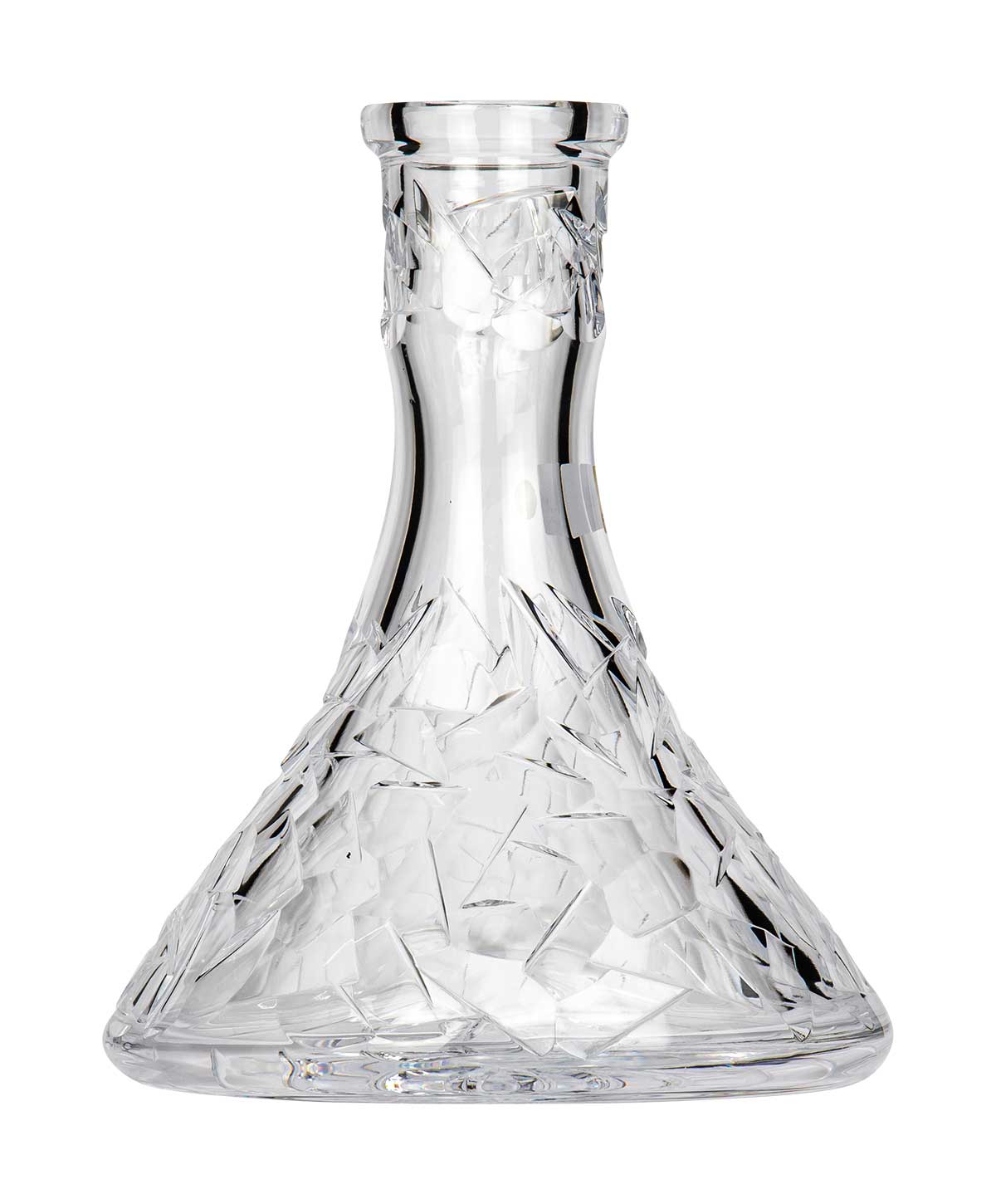 Caesar Crystal Cone - Floe - Clear Shisha Bowl